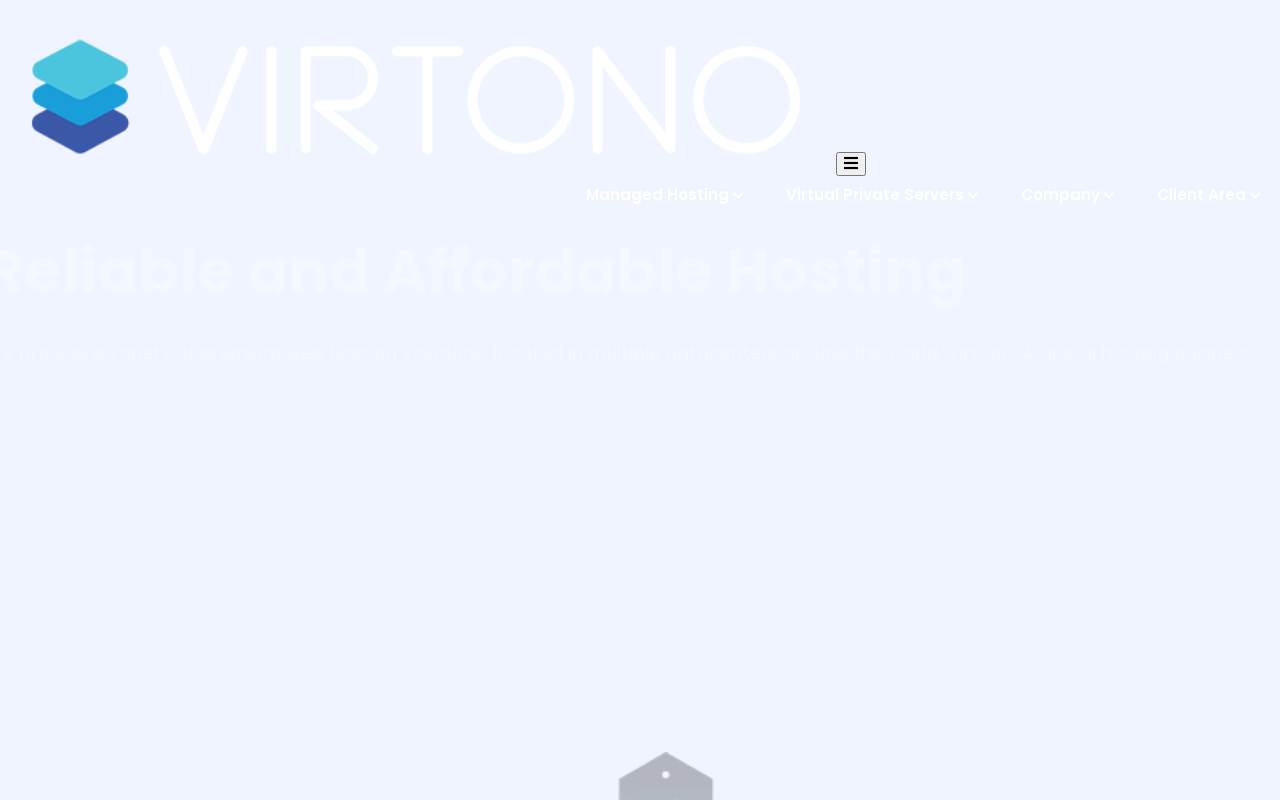Virtono 官网截图